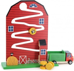 Vilac Dřevěný labyrint Farma Sklizeň