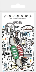 Gumová klíčenka Přátelé