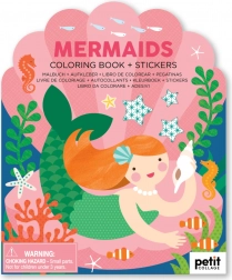 Omalovánka Mořské Víly se Samolepkami