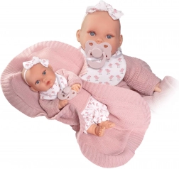 Realistická Panenka Kika Se Zvuky a Měkkým Tělem 27 cm