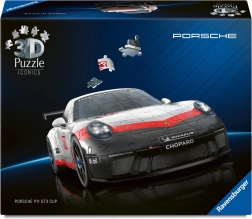 3D puzzle porsche 911 gt3 cup s funkčními koly