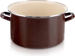 Emaliovaný hrnec Brown 32 cm, 11,5 l