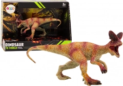 Sběratelská figurka dinosaura dilofosaura, červená, 1 ks