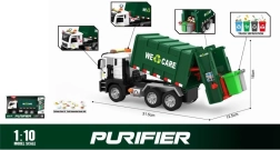 Popelářské auto 1:10 se světlem a zvukem