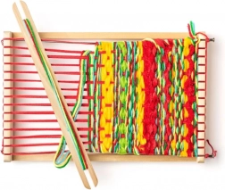 Dřevěný tkalcovský stav WoodyLand pro děti