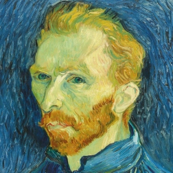 Čtvercové puzzle CURIOSI Q Art Autoportrét 66 dílků