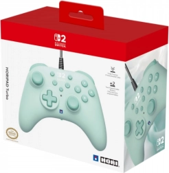 Drátový ovladač HORIPAD Turbo pro Nintendo Switch v barvě Cozy Green