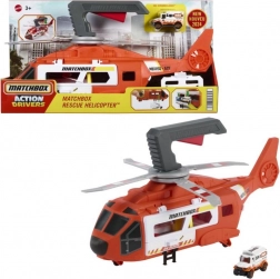 Helikoptéra pro záchrannou akci Matchbox Action Drivers