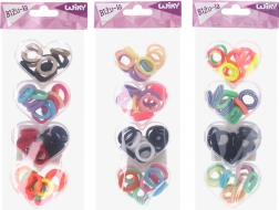 Sada vlasových gumiček 48 ks