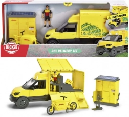 DHL city set s nákladním vozem 25 cm od Dickie Toys