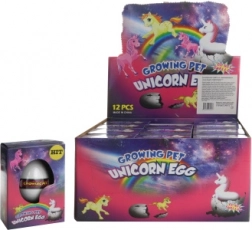Vajíčko s rostoucím jednorožcem 12 ks