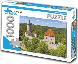 Turistické Puzzle Hrad Kokořín 1000 Dílů