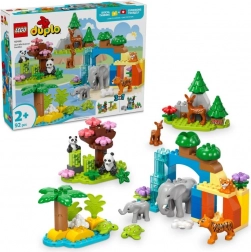 LEGO® DUPLO® 10446 Rodinky divokých zvířat 3 v 1