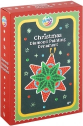 moxy diamantové malování – vánoční ozdoba hvězda