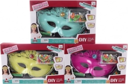 Výroba a zdobení škrabošky pro děti