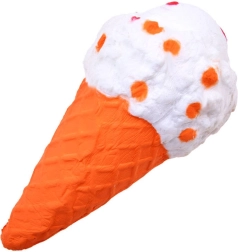 Pěnový antistresový squishy kornout zmrzliny jumbo
