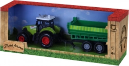 Plastový traktor se zvukem a světlem s vlečkou – Moje malá farma