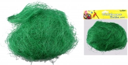 Dekorační tráva zelená