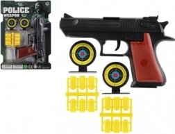 Plastová špuntovka s náboji a terči 17 cm