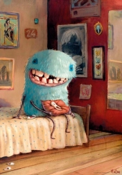 Puzzle HEYE Zozoville: Mléčný zoubek 500 dílků