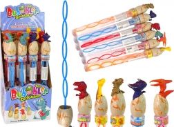 Bublifuk s motivem dinosaurů 34 cm – různé barvy