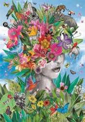 Puzzle 500 dílků – Hlavou v džungli CLEMENTONI