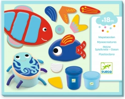 Sada s modelínou Mořská zvířátka Djeco