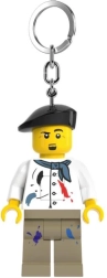 Lego svítící přívěsek – malíř minifigurka s led světlem