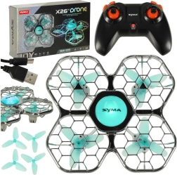 Syma x26 pro mini dron s ochranou vrtulí a režimem vyhýbání překážkám