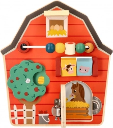 Dřevěná aktivní tabule Stodola