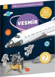 Můj první samolepkový sešit – vesmír