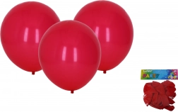 Červené balónky nafukovací 30cm - sada 10 kusů