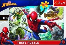 Puzzle Trefl 200 dílků Spider-Man narozený hrdina