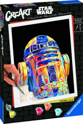 Ravensburger CreArt malování podle čísel – Star Wars: R2‑D2