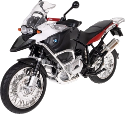 Motocykl bmw r 1200 gs model 1:9 rastar – Bílá