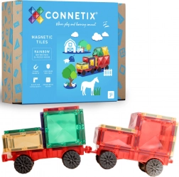 Connetix Rainbow Motion Pack magnetické stavebnice 24 dílů
