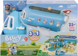 Bluey samolot 3 v 1 s figurkami
