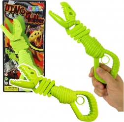 Kousající kostra dinosaura – zelený uchopovač