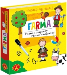 Psaní s magnety – farma