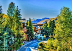 Bluebird puzzle vail, colorado 1000 dílků