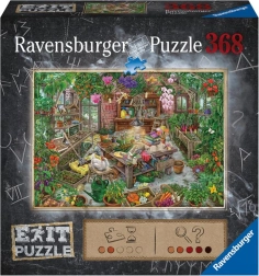 Ravensburger Exit: Skleník – puzzle 368 dílků