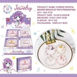 Korálkový náramek s Motýlkem