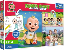 Puzzle Obr Tiny 15 dílků - Cocomelon Veselý den s přáteli