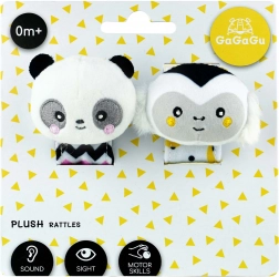 Chrastítka na zápěstí GaGaGu Opice a Panda