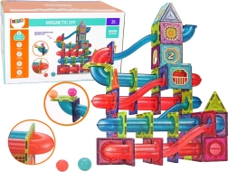 Magnetické stavební bloky pro děti LEAW Toys 145 kusů