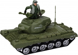 Tank s vojákem 26 cm