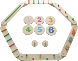 Dřevěná balanční stezka 2Kids Toys