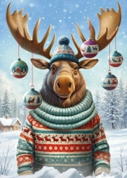 Cherry Pazzi puzzle Moose Be Love 500 dílků