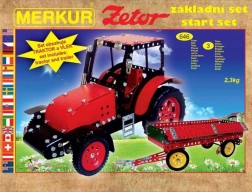 Stavebnice MERKUR traktor ZETOR – základní set