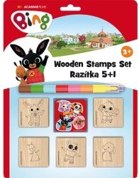 Razítkovací sada s voskovkou BING 5+1
